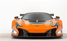 2015 650S GT3 McLaren supercar front view HD wallpaper