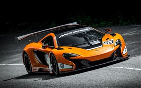 2015 650S GT3 McLaren supercar, road HD wallpaper