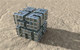 3D design, cube