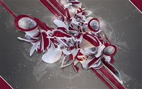 3D design, mystical connection