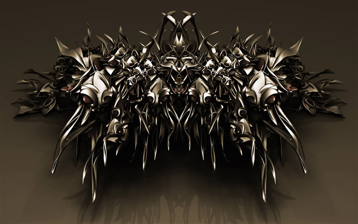 3D design, strange robot Wallpapers Pictures Photos Images