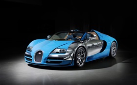 Bugatti Veyron 16.4 blue supercar