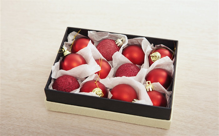Christmas decoration balls close-up Wallpapers Pictures Photos Images