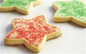 Christmas stars cake HD wallpaper