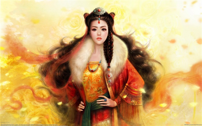 Fantasy girl, retro, asian Wallpapers Pictures Photos Images