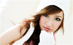 Fashion Chinese girl HD wallpaper