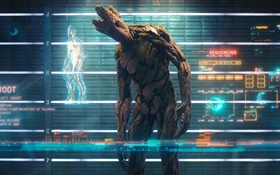 Guardians of the Galaxy, tree man HD wallpaper