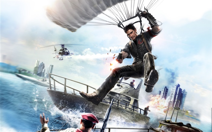 Just Cause 3, parachute Wallpapers Pictures Photos Images
