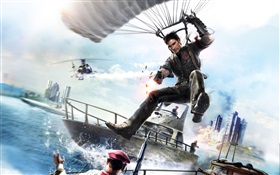 Just Cause 3, parachute HD wallpaper