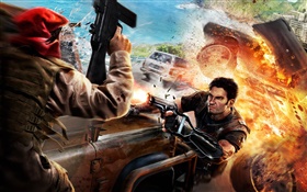 Just Cause 3, shootout HD wallpaper