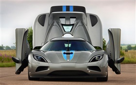 Koenigsegg supercar wings HD wallpaper