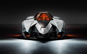 Lamborghini Egoista supercar front view HD wallpaper