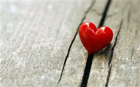 Red love heart candy HD wallpaper