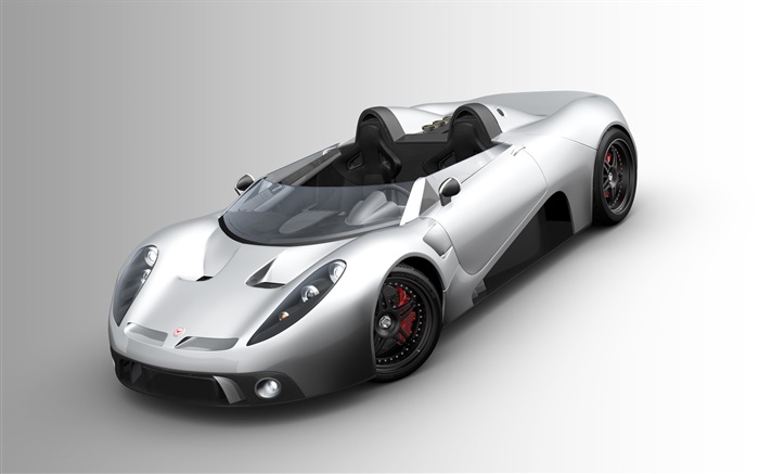 Scuderia Bizzarrini P538 supercar front top view Wallpapers Pictures Photos Images