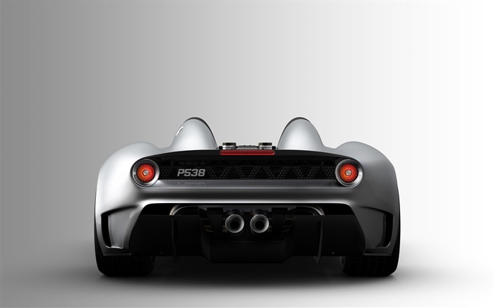 Scuderia Bizzarrini P538 supercar rear view Wallpapers Pictures Photos Images