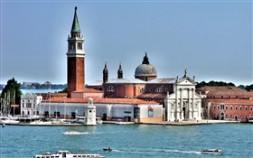 Venice, church HD wallpaper