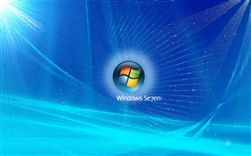 Windows 7, blue sonic HD wallpaper