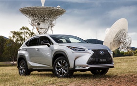 2015 Lexus NX 200t silver car