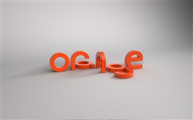 3D orange char