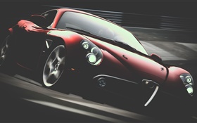 Alfa Romeo red supercar
