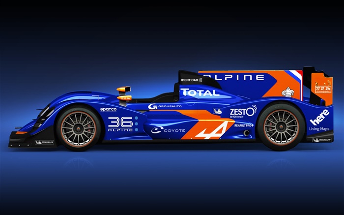Alpine Nissan N 36 blue race car Wallpapers Pictures Photos Images