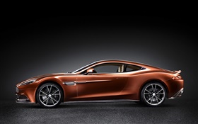 Aston Martin AM 310 orange supercar HD wallpaper