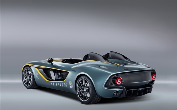 Aston Martin CC100 Speedster concept supercar rear view Wallpapers Pictures Photos Images