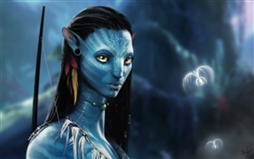 Avatar 3D movie, beautiful girl HD wallpaper