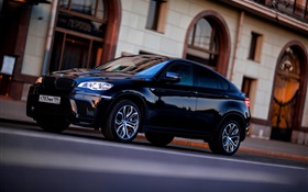 BMW X6 black car