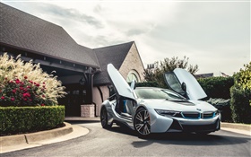BMW i8 Electric Hybrid car HD wallpaper