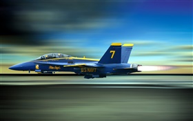 Blue Angels fighter HD wallpaper