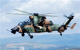Camouflage helicopter flight HD wallpaper
