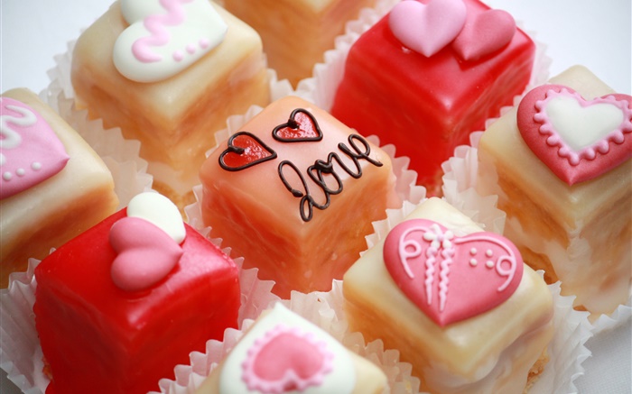 Candy, love hearts, dessert Wallpapers Pictures Photos Images