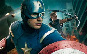 Captain America, The Avengers HD wallpaper