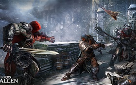 Castle battle, Lords of the Fallen HD wallpaper