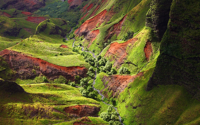 Cliffs, Kauai, Hawaii Wallpapers Pictures Photos Images