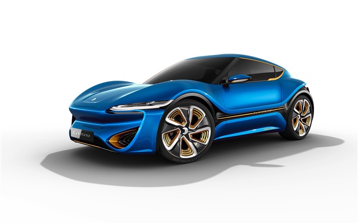 Concept blue supercar Wallpapers Pictures Photos Images