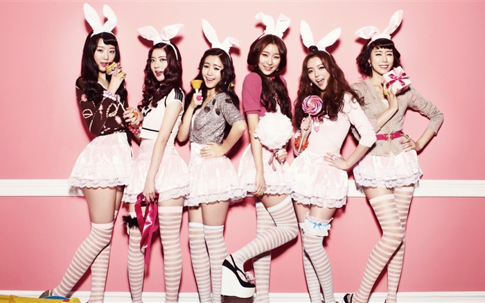 Dal Shabet, Korea music girls 02 Wallpapers Pictures Photos Images