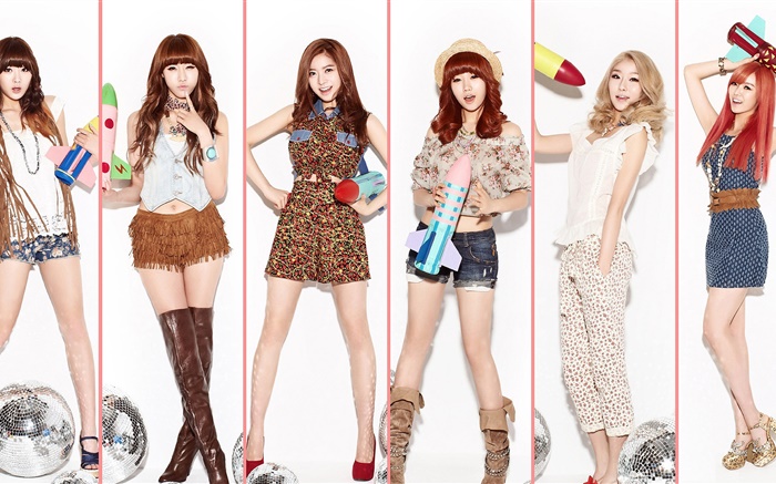 Dal Shabet, Korea music girls 08 Wallpapers Pictures Photos Images
