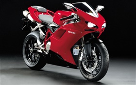 Ducati 848 red motorcycle