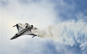 F-16 fighter, Belgian Air Force, sky HD wallpaper