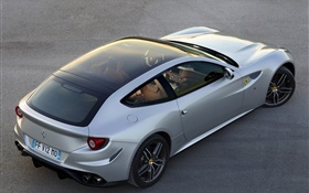 Ferrari FF GT supercar top view