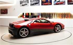 Ferrari SP12 EC red supercar