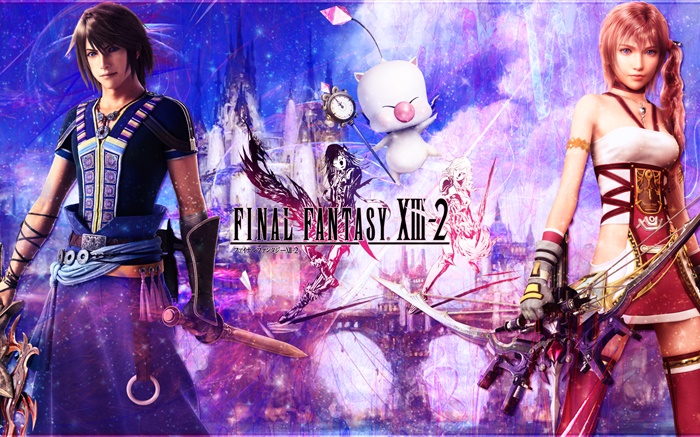 Final Fantasy XIII-2, game widescreen Wallpapers Pictures Photos Images