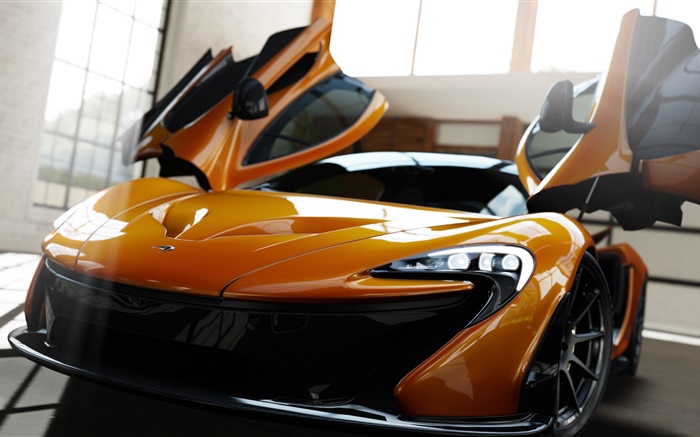Forza Motorsport 5, yellow supercar front view Wallpapers Pictures Photos Images