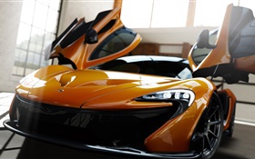 Forza Motorsport 5, yellow supercar front view HD wallpaper