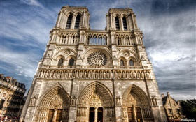 France, Notre Dame, buildings HD wallpaper