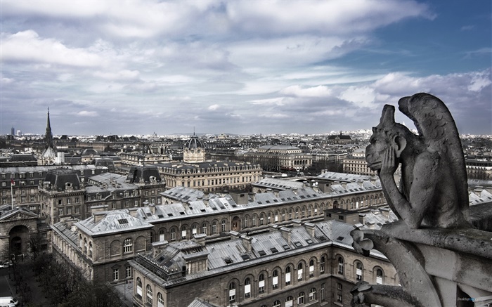 France, Paris, city, houses Wallpapers Pictures Photos Images