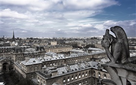 France, Paris, city, houses HD wallpaper