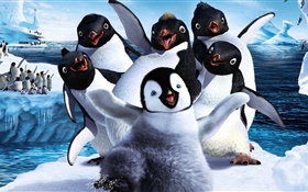 Happy Feet Two, cartoon movie HD wallpaper